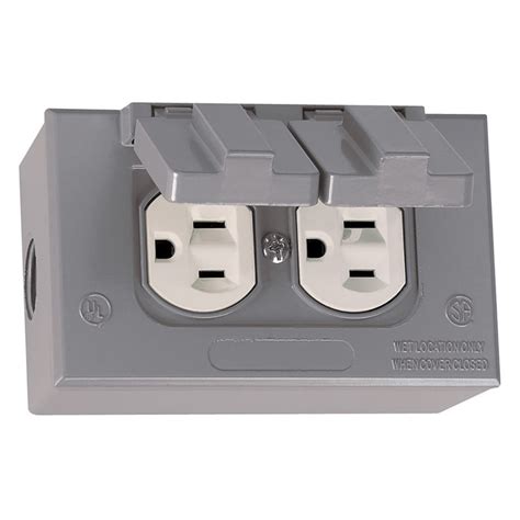 outside electrical box waterproof|waterproof exterior electrical outlet box.